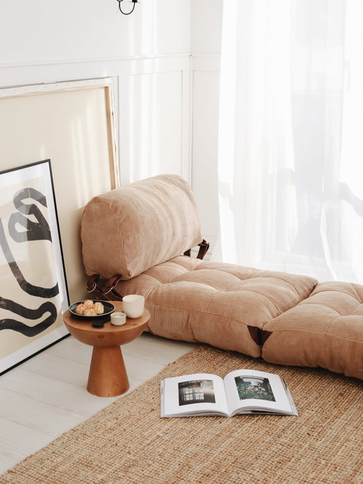 Atelier Del Sofa Fold Kadife - Camel